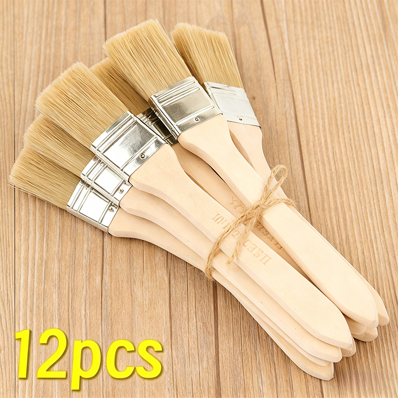 Furniture Hardware Supplies - Zestaw profesjonalnych pędzli malarskich 1-24 szt.