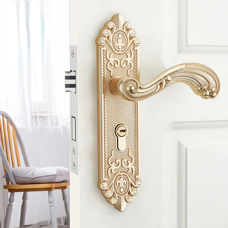 Furniture Hardware Locks - Europejska cicha klamka do drzwi wewnętrznych,
