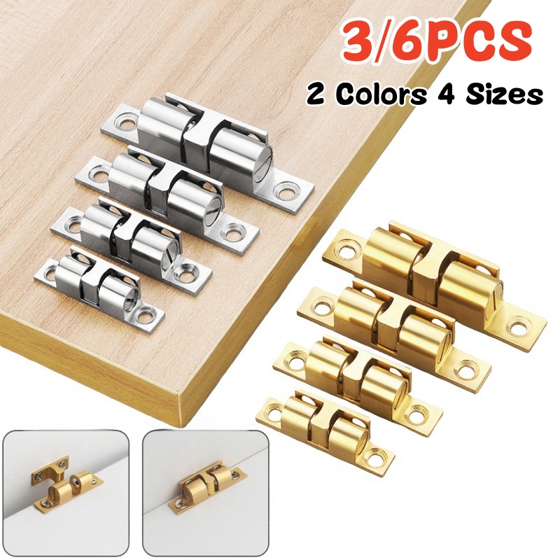 Furniture Hardware Supplies - 3/6 szt. Zatrzask kulkowy do drzwi