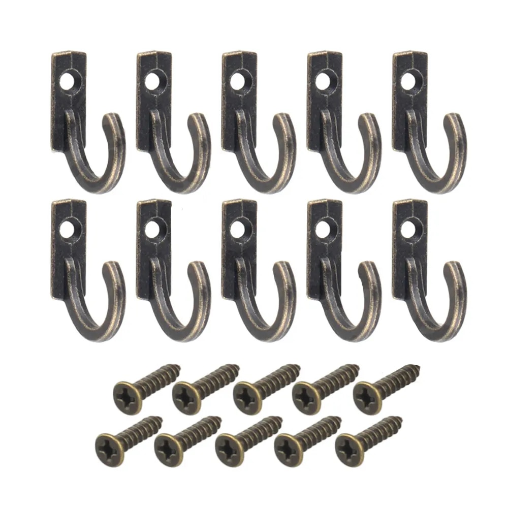 Furniture Hardware Suppliers - 10 szt./zestaw Vintage Haczyki Wieszak Ścienny