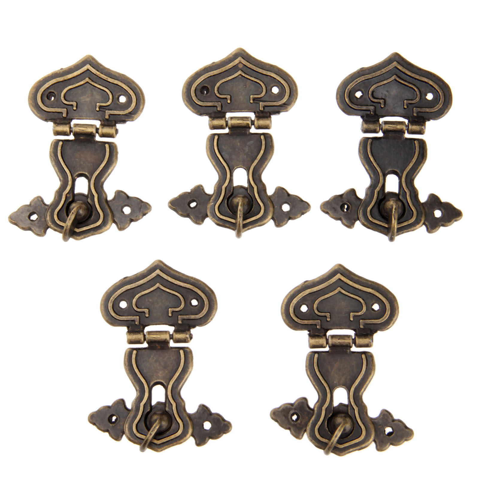 Furniture Hardware Suppliers - 5 sztuk 63x47mm Antique metalowy zamek