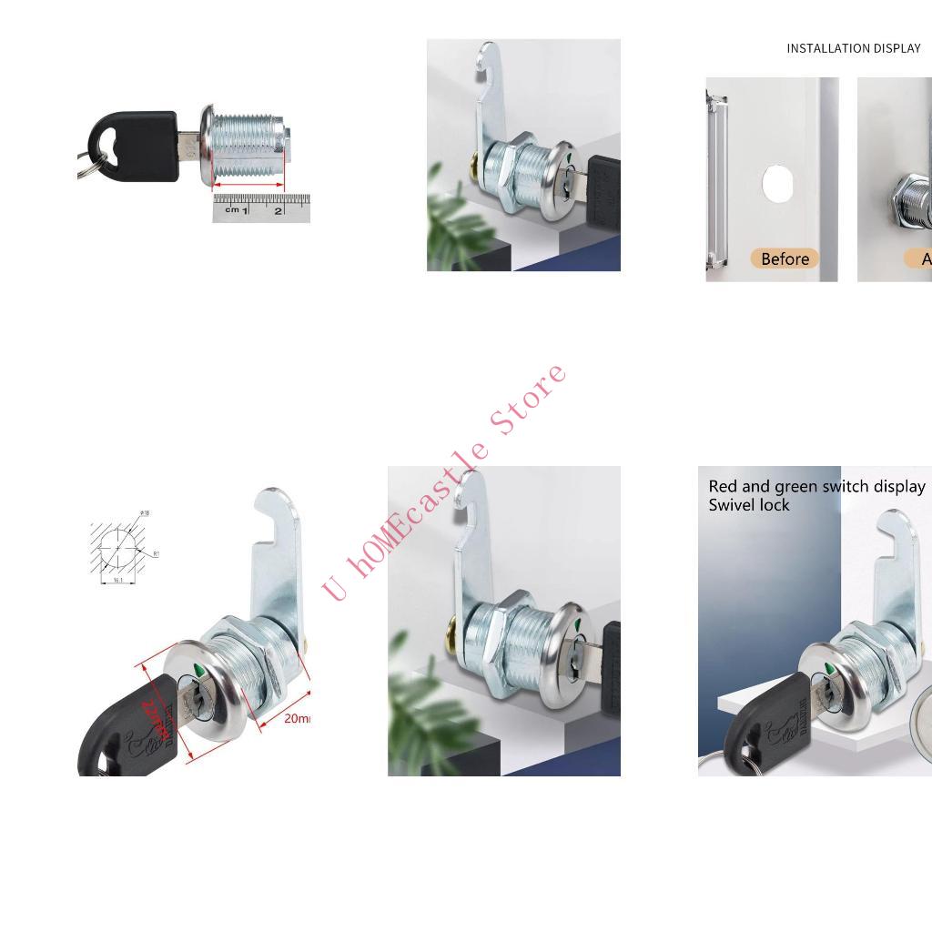 63HF 2 zestawy blokad krzywkow – Furniture Hardware Locks recenzja i cena